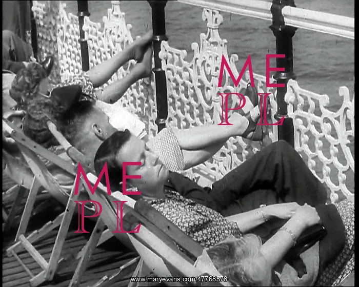 : A Woman Sleeping in a Deckchair by Railings : A Woman Sleeping in a Deckchair by Railings