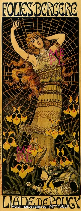  : Woman and Spider Web
