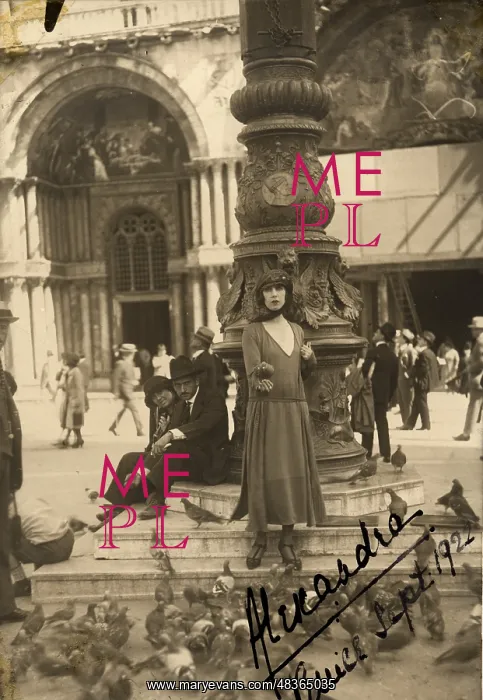  : Woman in St Mark's