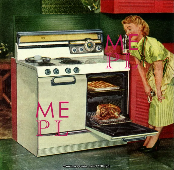 : Woman and Stove : Woman and Stove