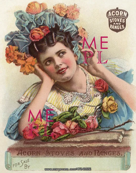  : Woman in Stove Ad