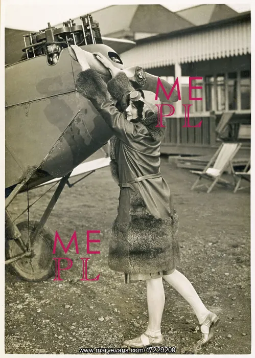 : Woman Swings Propeller : Woman Swings Propeller