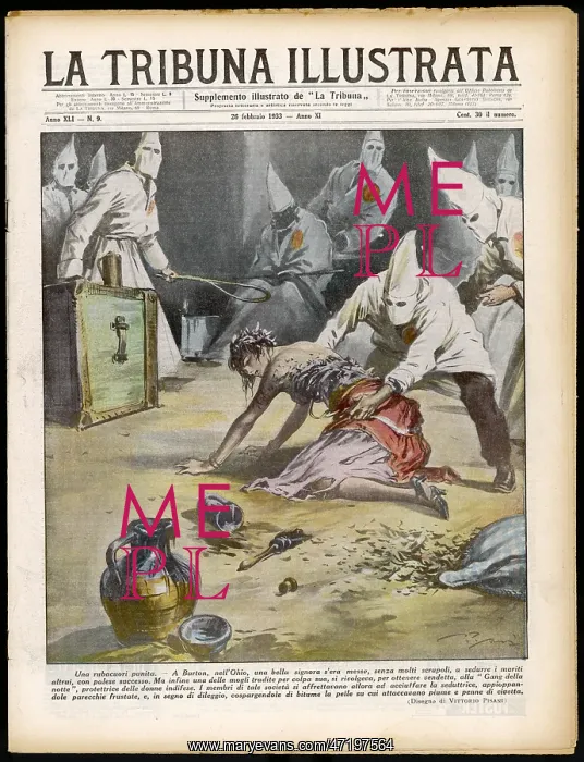: WOMAN TARRED BY KKK : WOMAN TARRED BY KKK