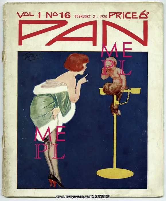 : Woman telling Pan off! : Woman telling Pan off!