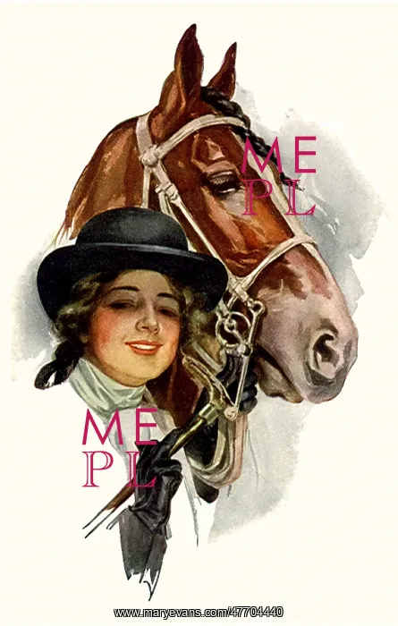 : Woman and Thoroughbred : Woman and Thoroughbred
