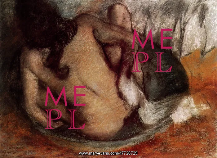  : Woman in a Tub, by Degas