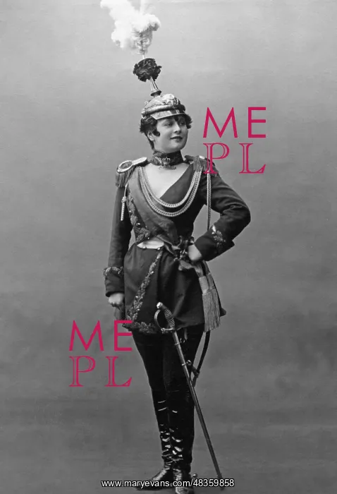 : Woman in uniform, around 1905 : Woman in uniform, around 1905