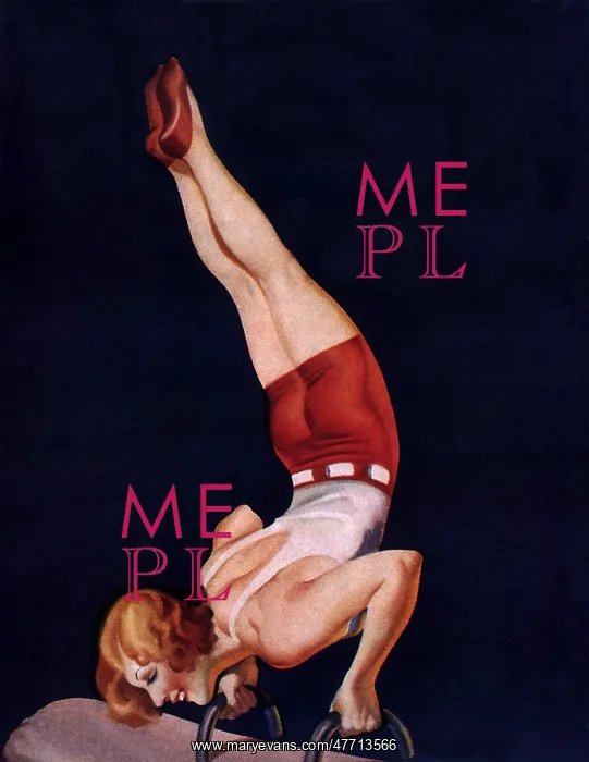  : Woman on Vaulting Horse