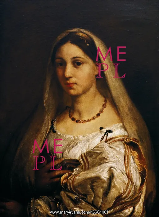 : Woman with a Veil, by Raphael : Woman with a Veil, by Raphael