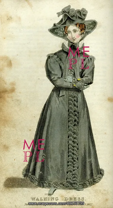  : Woman in a Walking Dress
