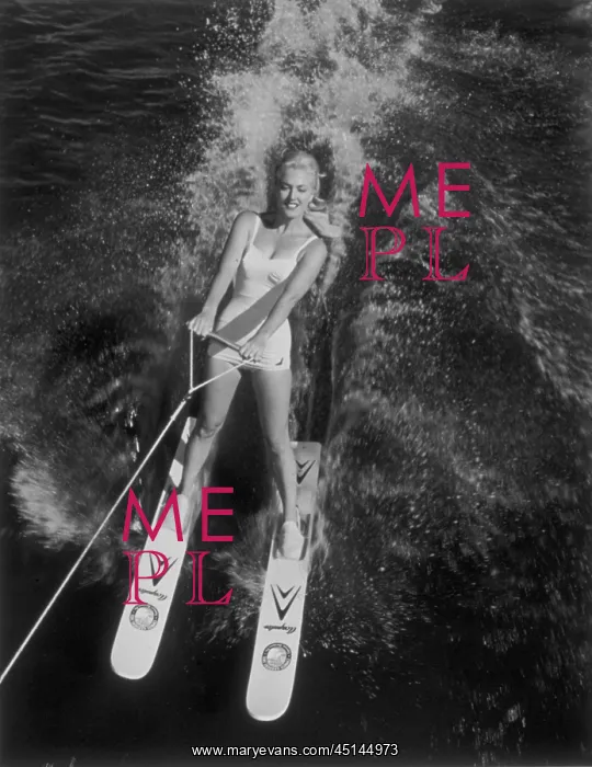 : Woman Waterskier : Woman Waterskier