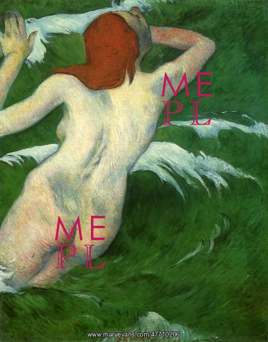  : Woman in the Waves, by Gauguin
