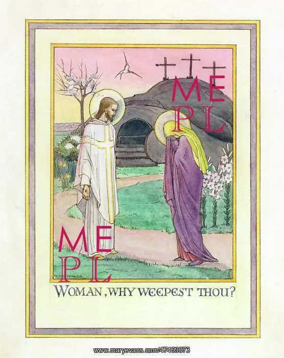 : Woman, why weepest thou? : Woman, why weepest thou?