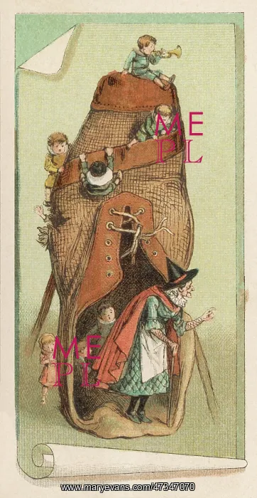 : Woman who lived in a shoe : Woman who lived in a shoe