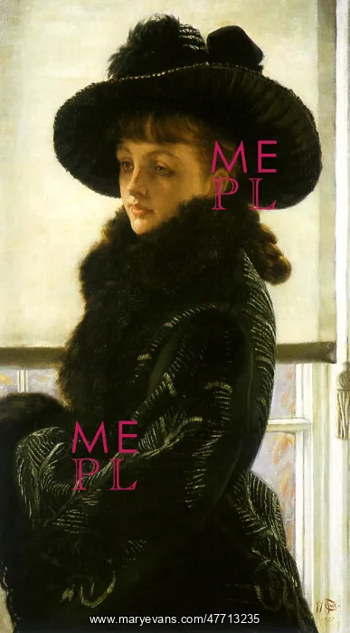  : Woman by Window, by Tissot