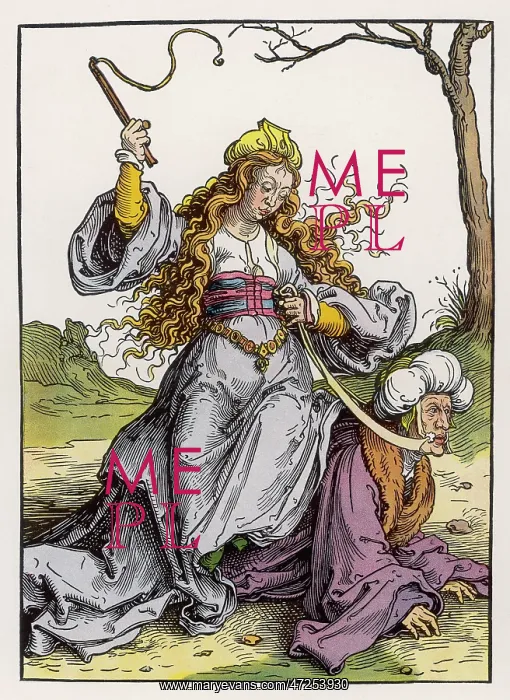 : WOMAN YOKES MAN 16C : WOMAN YOKES MAN 16C