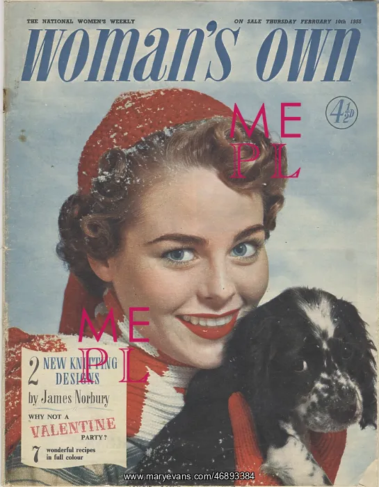 : Woman's Own 10th February 1955 : Woman's Own 10th February 1955