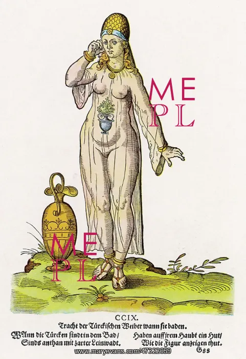 : Woman's Bathing Costume : Woman's Bathing Costume