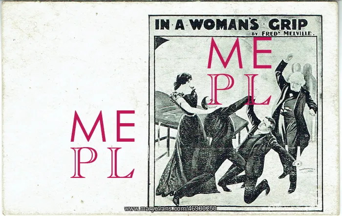 : In a Woman's Grip by Frederick Melville : In a Woman's Grip by Frederick Melville