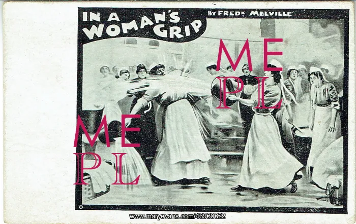 : In a Woman's Grip by Frederick Melville : In a Woman's Grip by Frederick Melville