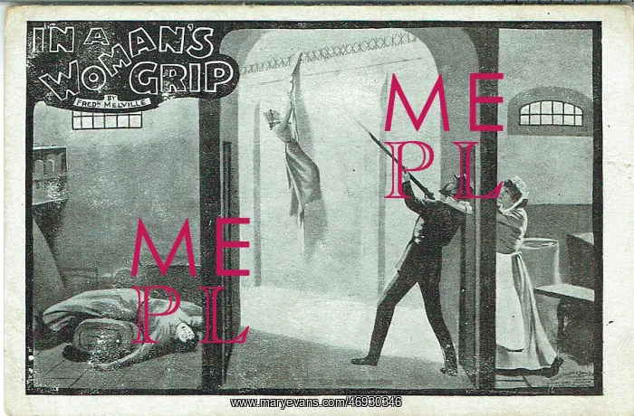 : In a Woman's Grip by Frederick Melville : In a Woman's Grip by Frederick Melville