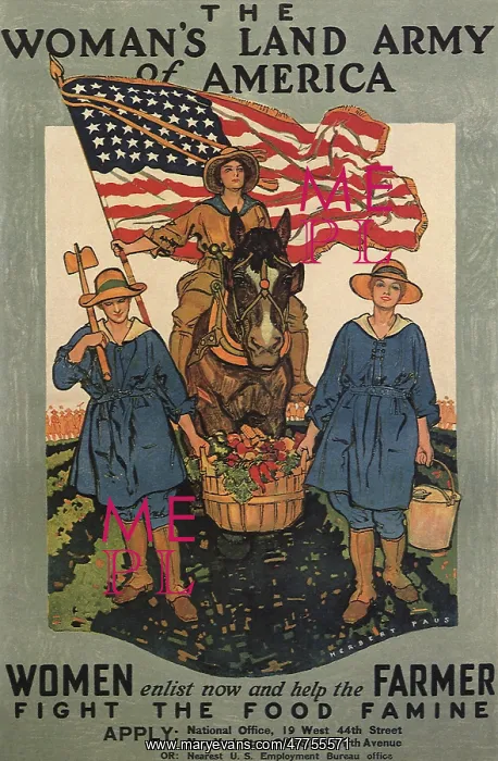 : The Woman's Land Army of America : The Woman's Land Army of America