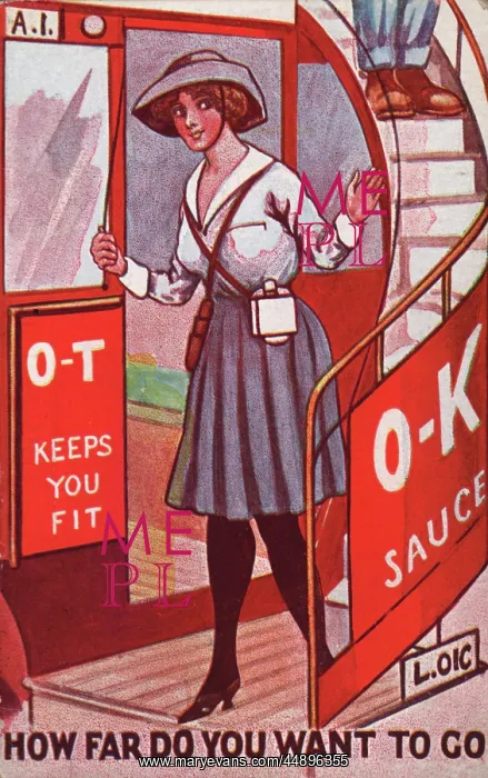 : Woman's Work in WW1 : Woman's Work in WW1