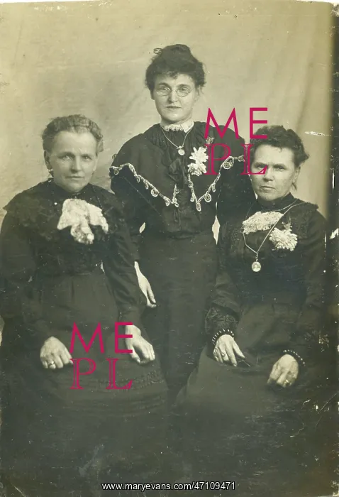 : Three women, 1890s : Three women, 1890s