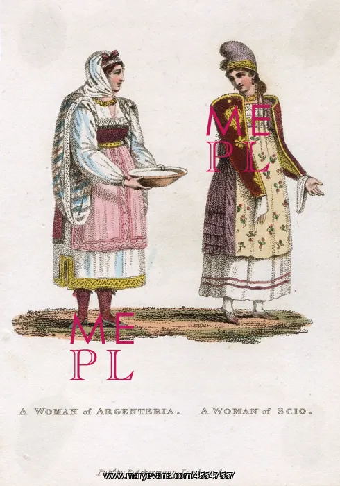 : Women from Argenteria and Scio : Women from Argenteria and Scio