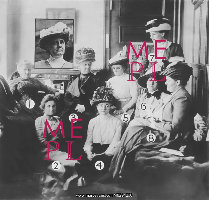 : Women attending the National Convention of the : Women attending the National Convention of the