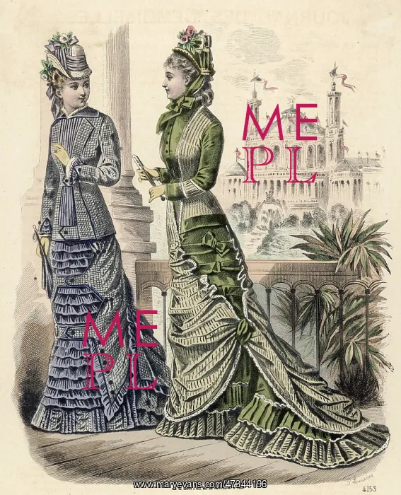 : Women on Balcony 1878 : Women on Balcony 1878