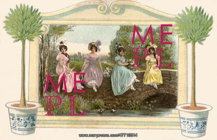  : Women on Bridge