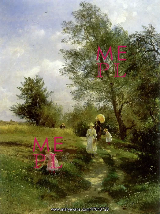  : Women, Children Walking