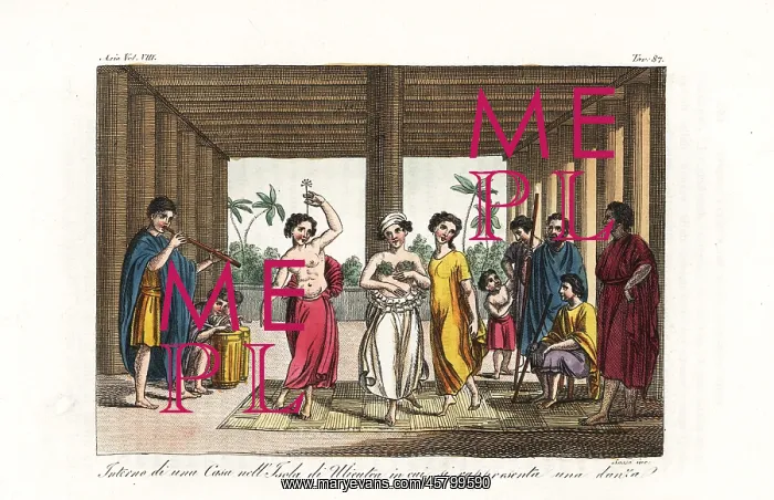 : Women dancing to drum and pipe music in a : Women dancing to drum and pipe music in a
