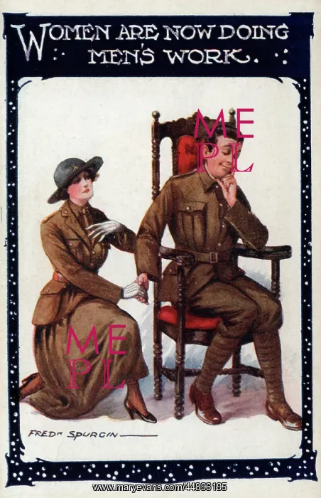 : Women Doing Men's Work WW1 : Women Doing Men's Work WW1