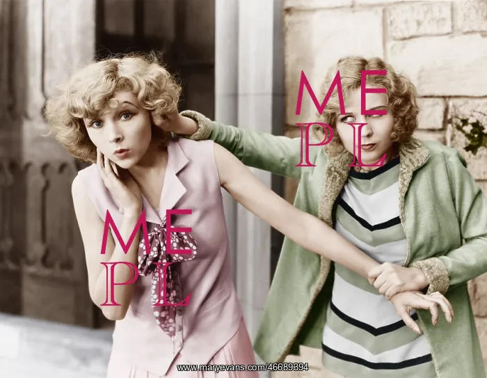 : Two women fighting : Two women fighting