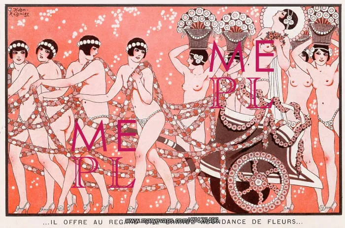 : WOMEN WITH FLOWERS 1926 : WOMEN WITH FLOWERS 1926
