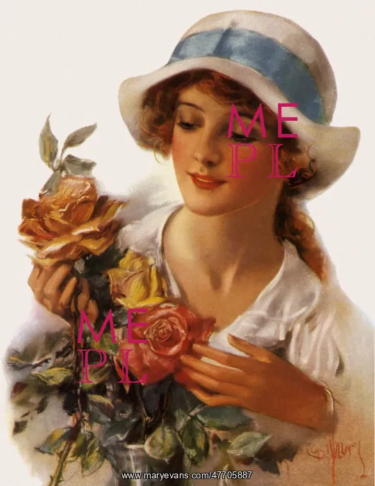  : Women and Flowers
