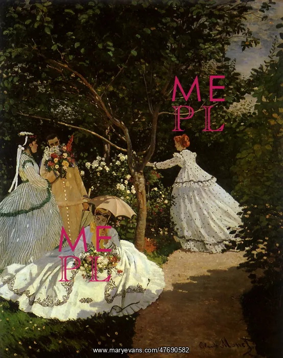 : Women in the Garden, by Monet : Women in the Garden, by Monet