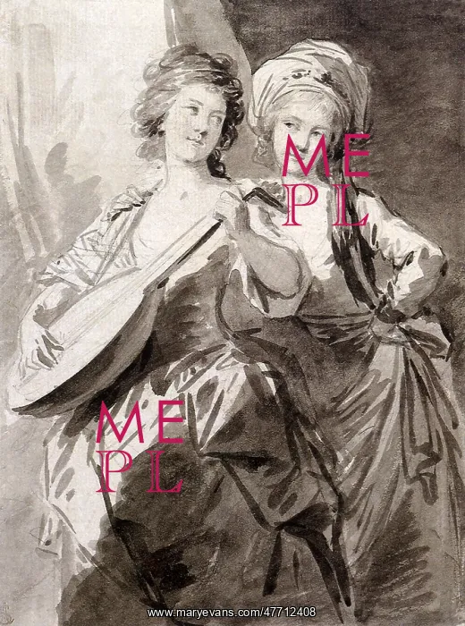  : Two Women Making Music