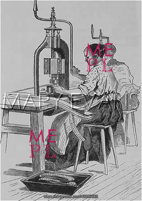 : WOMEN MAKING PEN NIBS : WOMEN MAKING PEN NIBS