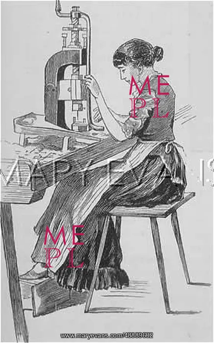 : WOMEN MAKING PEN NIBS : WOMEN MAKING PEN NIBS