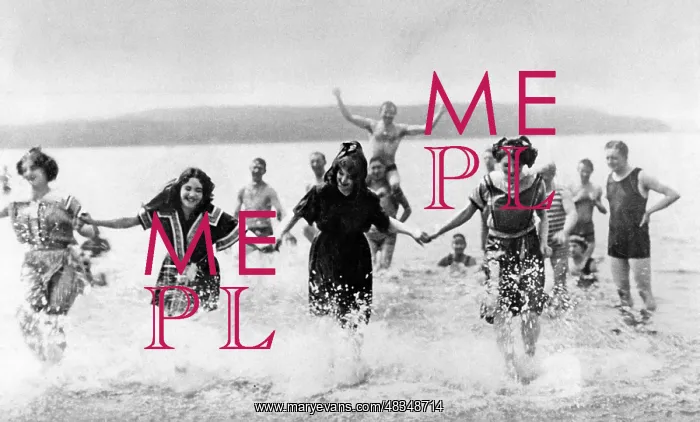 : Women and men when bathing : Women and men when bathing
