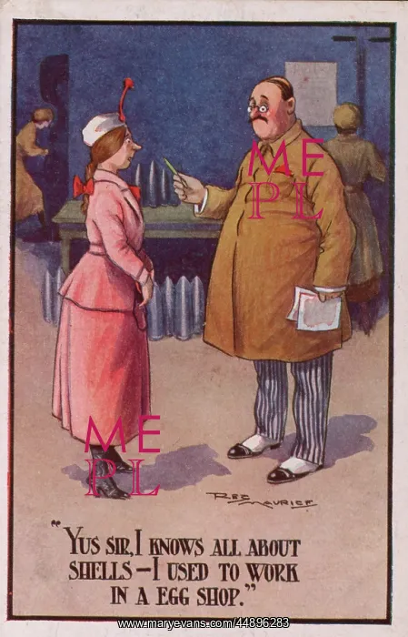 : Women Munitions Worker WW1 : Women Munitions Worker WW1