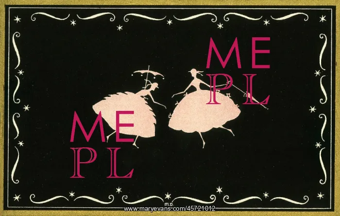 : Two Women with parasols : Two Women with parasols
