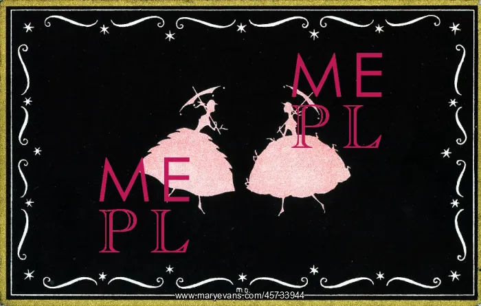 : Two Women with parasols : Two Women with parasols