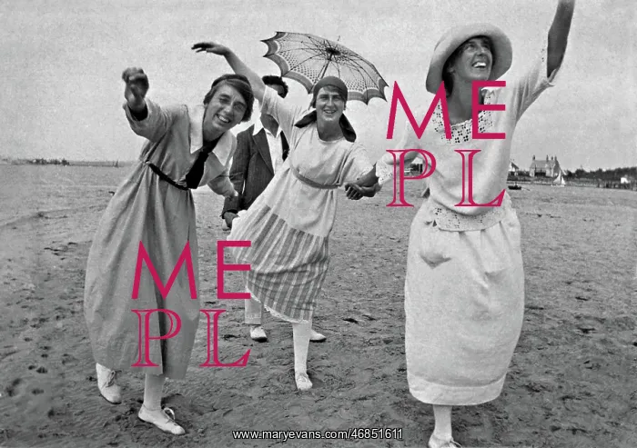 : Three women posing on a beach : Three women posing on a beach
