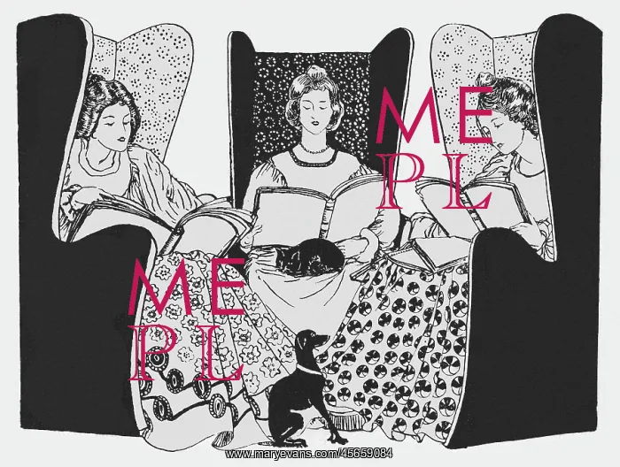 : Three women reading, Penrose Annual : Three women reading, Penrose Annual
