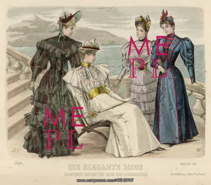 : FOUR WOMEN, SEASIDE 1893 : FOUR WOMEN, SEASIDE 1893