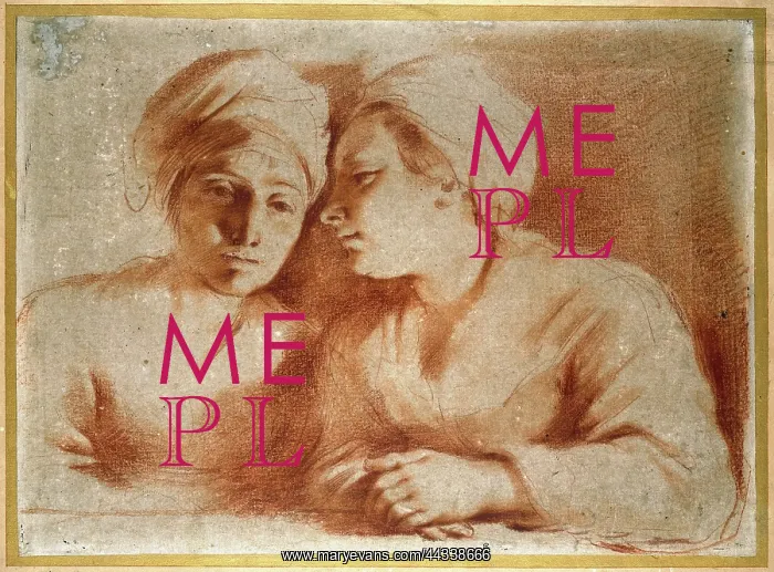 : Two Women Seated : Two Women Seated